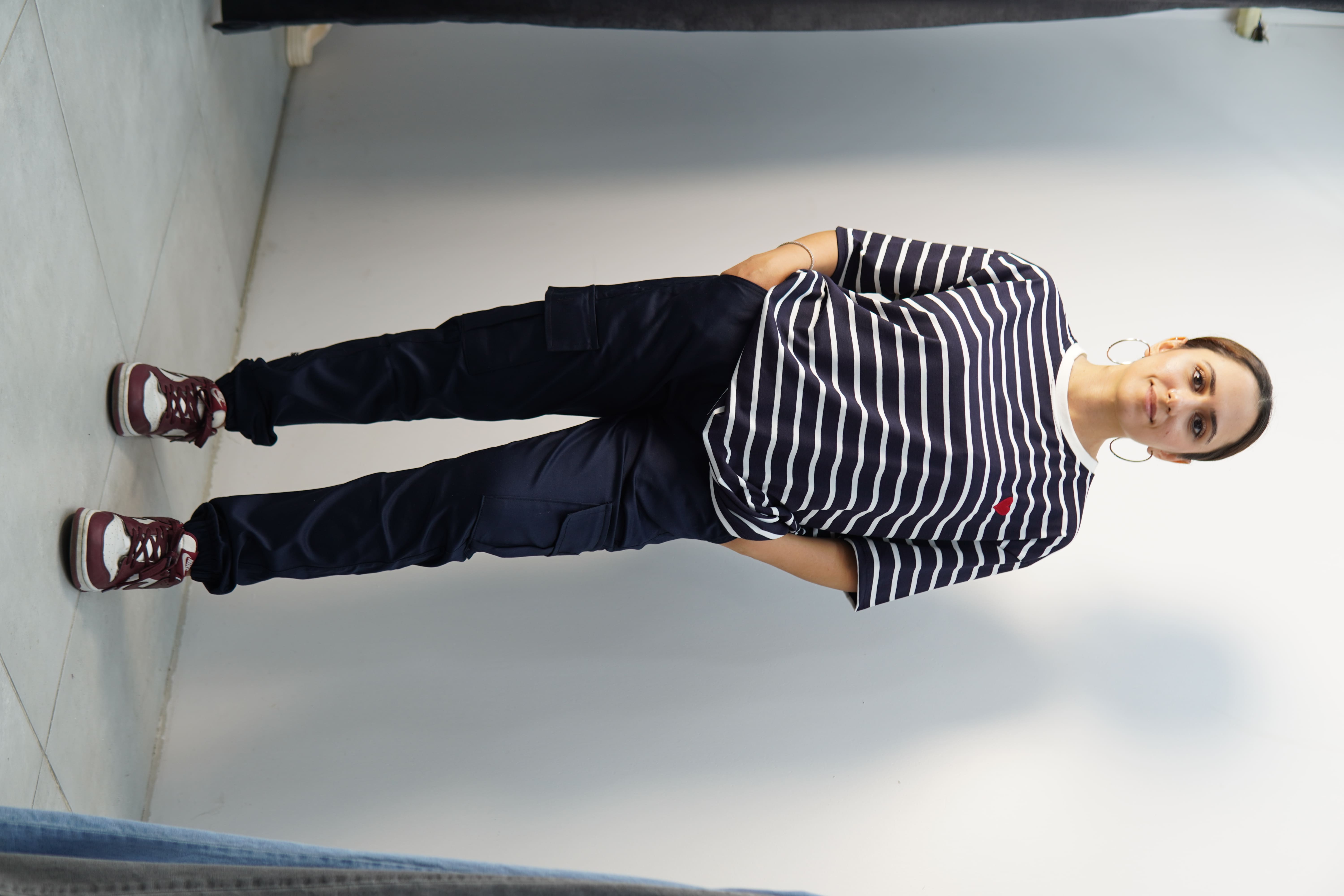 Lacivert kargo pantolon