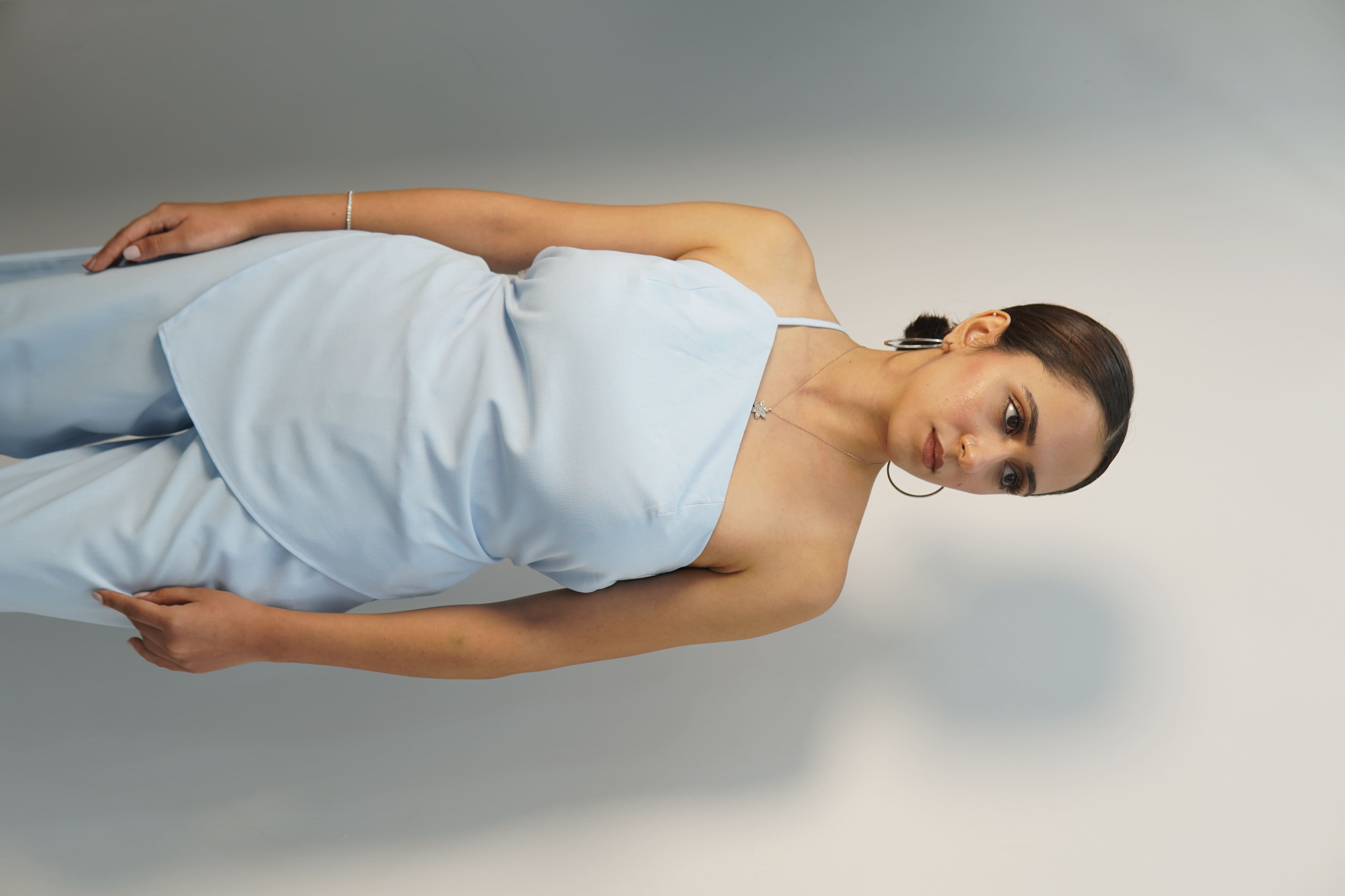 Mavi alt üst takım