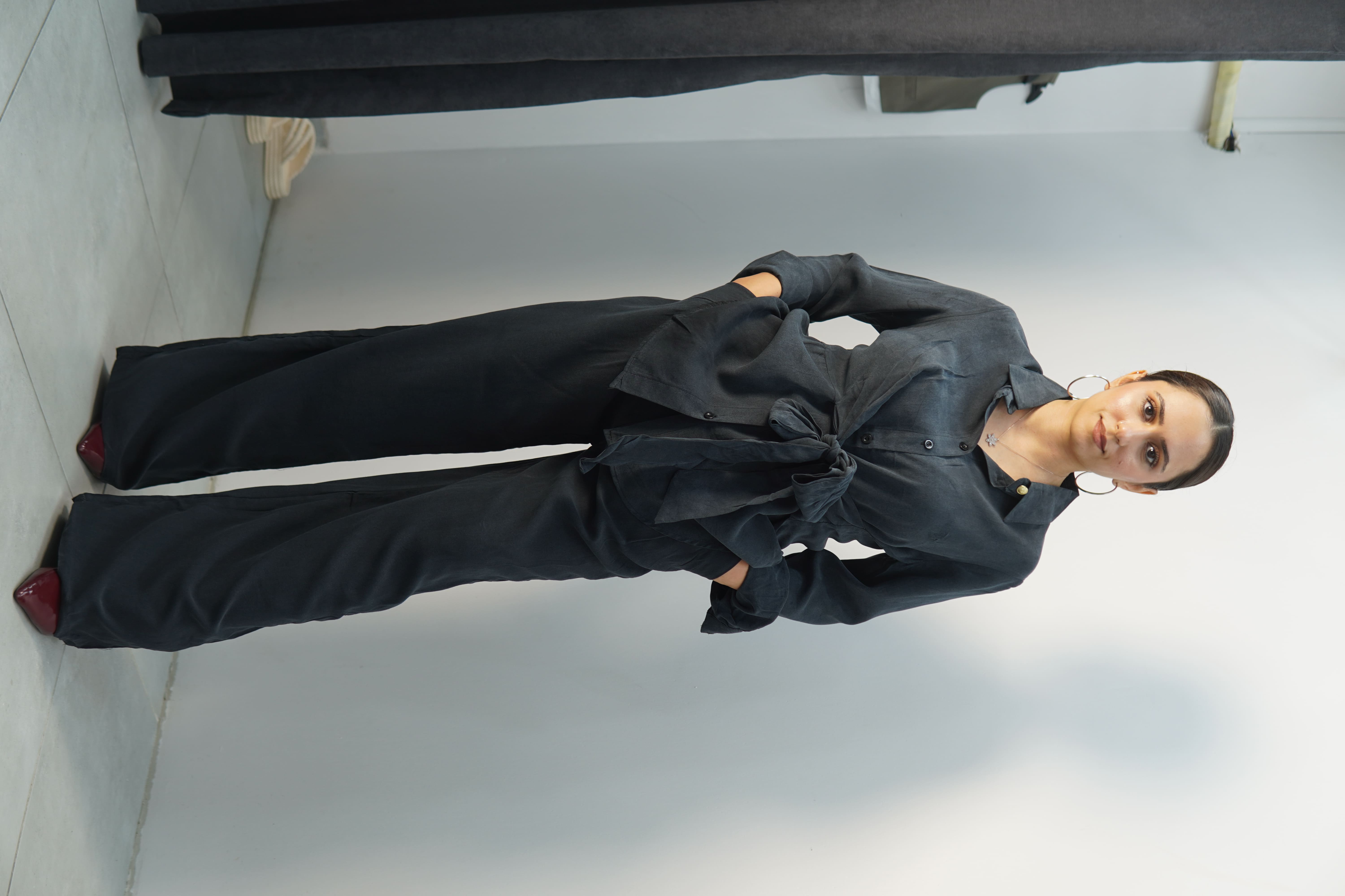 Lacivert alt üst takım